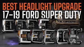 The Best amp Brightest  Ultimate Headlight Showdown  20172019 Ford Super Duty [upl. by Heisser599]