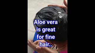 Benefits of Fresh Aloe vera for hair ✨ strengthen Sana Tamil [upl. by Alemak324]