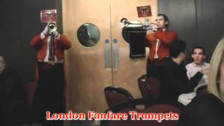 London Fanfare Trumpets  Rocky Fanfare [upl. by Rihaz]