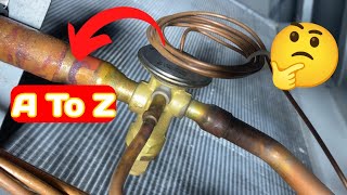 Expansion Valve ka kya kam hota hai  How to work expansion valve in hindi  hvac training videos [upl. by Myke76]