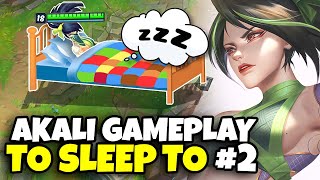 3 Hours of Relaxing Akali gameplay to fall asleep to Part 2  Professor Akali [upl. by Ettenaej9]