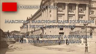 National Anthem of the Paris Commune 1871 ‒ “La Marseillaise de la Commune” English Subtitles [upl. by Binette735]