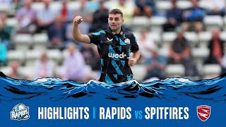 Highlights  Worcestershire Rapids vs Kent Spitfires [upl. by Mensch95]