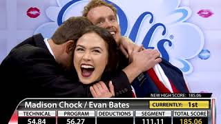 Through The Years Madison Chock and Evan Bates [upl. by Alyag516]