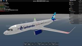 Flight at LeMonde Airlines in Berlin International Airport [upl. by Bent]