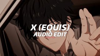 X EQUIS  J Balvin amp Nicky Jam『edit audio』 [upl. by Lhary]