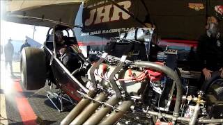 John Hale Nitro Funny Car WarmUp  March Meet 2013 [upl. by Mcgurn]