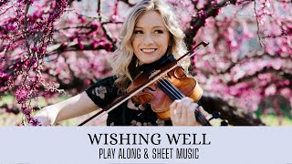 Wishing Well  Fiddle  Play Along amp Sheet Music [upl. by Macknair]