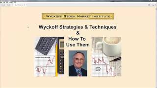 Wyckoff Strategies amp Techniques How To Use Them [upl. by Leimaj]