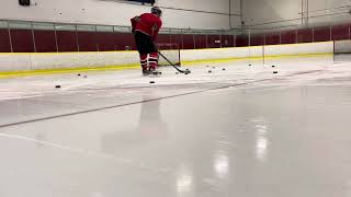 Warm up at an empty stick and puck [upl. by Alene114]