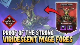 SOLO LEVELING ARISE SLA ENCORE MISSION  VIRIDESCENT MAGE FORES POS LV5 FULL F2P RUN GLOBAL 🇮🇳 [upl. by Boarer]