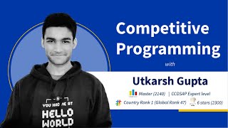 How to start Competitive Programming  Learn from ExGoogler Google HashCode Country 1 Former [upl. by Marelya449]