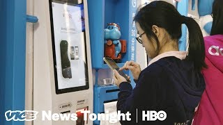 Chinas Tech Giant Alibaba Goes Offline With New Supermarkets HBO [upl. by Idyh]