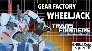 Transformers Prime Wheeljack review Gear Factory Wander Warrior [upl. by Yelha]