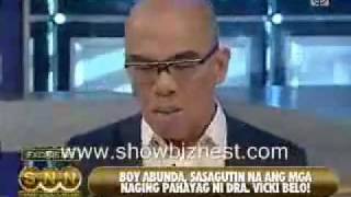 Dr Vicky Belo insulted Boy Abunda [upl. by Bernardine198]