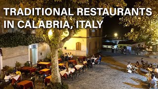 Traditional Restaurants in Scalea Calabria South Italy [upl. by Pentheam653]