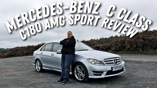 Mercedes C180 16 Review  2013 AMG Sport  LUXURY on a BUDGET in 2024 [upl. by Bbor]