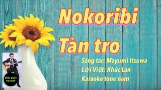 NokoribiTàn TroKaraoke Tone NamViệt NhậtAbmBalladT70Quốc Hiệp [upl. by Fagaly]