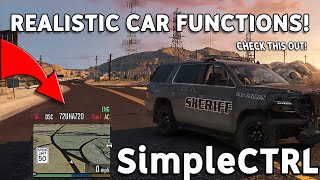 Great New Mod  SimpleCTRL  GTA 5 LSPDFR [upl. by Notxap]