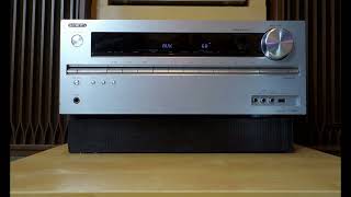 Onkyo TXNR414 amp Pioneer PDS06 [upl. by Hurwitz]