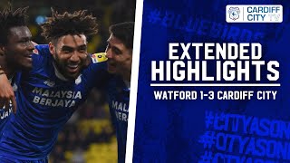 EXTENDED HIGHLIGHTS  WATFORD vs CARDIFF CITY [upl. by Llezom]