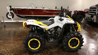 2023 Can Am Renegade 1000R XMR Power steering winch locker fox shocks [upl. by Rather]