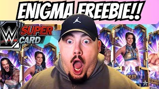 WWE Supercard  ENIGMA FREEBIES [upl. by Kirima850]