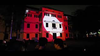 Awakening Light Festival Marimekko Projection Siam Museum Bangkok [upl. by Eiffe]