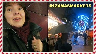 BENSHEIM  German Christmas Markets  in the RAIN  Day 8 [upl. by Keli]