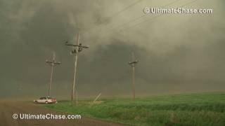 Extreme Wind from Developing Tornado HD Video  Tornado Alley USA [upl. by Anib]