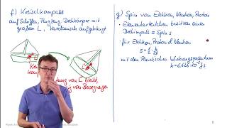 Physik Mechanik Vorlesung Kapitel 14a Drehimpuls Beispiele [upl. by Abey]