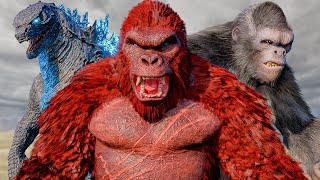 New Action King Kong Movies 2023  Kong 2 VS Godzilla  Jurassic World 4  Teddy Chase [upl. by Gonyea]