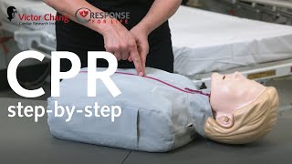 How to perform CPR  A StepbyStep Guide [upl. by Lyrret859]