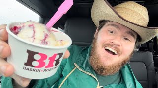 Baskin Robbins PBJ Ice Cream Review [upl. by Elohcin]