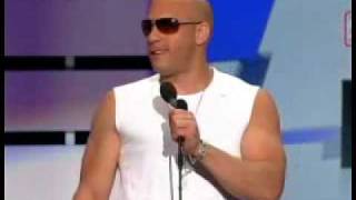 Vin Diesel presenta a Don Omar Premios Billboard 2009 [upl. by Richey]