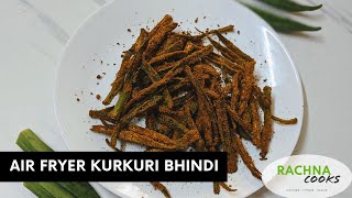 Crispy Kurkuri Bhindi in Air Fryer [upl. by Pitt472]