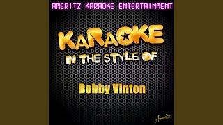 Beer Barrel Polka In the Style of Bobby Vinton Karaoke Version [upl. by Nal34]