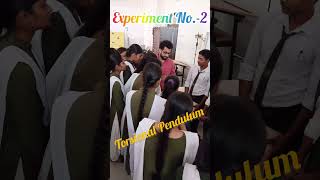 TORSIONAL PENDULUM experiment education physicswallah physicsdegree Lab [upl. by Fokos]