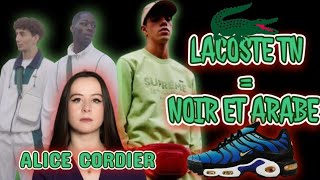 ALICE CORDIER FACE A HANOUNA DÉRAPAGE COMPLET LACOSTE TNARABE ET NOIR❌️LARCOM COMPLICE [upl. by Leirua]