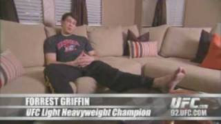 Forrest Griffin UFC 92 Interview [upl. by Bhatt]