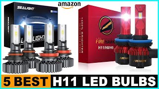 Top 5 Best H11 LED Headlight Bulbs 2024 [upl. by Atinram]