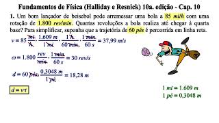 Aula 1  Fundamentos de Física Halliday e Resnick 10a Edição  Cap 10 [upl. by Gaynor]