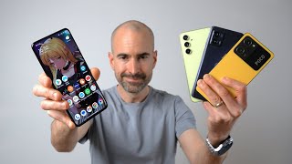 Best Budget Phones Under £300  Top 13 Reviewed [upl. by Nylyram]