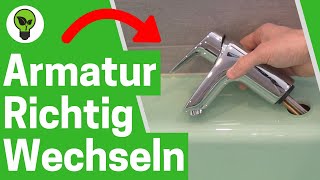 Waschtischarmatur Wechseln ✅ ULTIMATIVE ANLEITUNG Wie Waschbecken Wasserhahn amp Armatur Austauschen [upl. by Wilbur372]