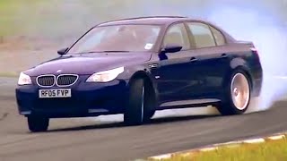 BMW M5 E60 Review TBT  Fifth Gear [upl. by Gitlow]