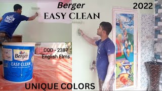 How To Use Berger Easy Clen  Interior Luxury Emulsion  Washable Wall Paint For Home [upl. by Rednaxela]