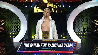 Kazuchika Okada Entrance  AEW Dynamite May 15 2024 [upl. by Goran]