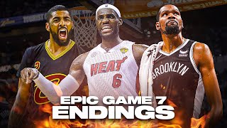 Most EPIC Game 7 Endings in NBA Playoffs 🔥 [upl. by Namlak15]