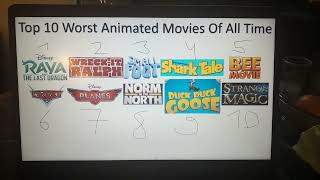 Top 10 Worst Animated Movies Of All Time [upl. by Garry839]