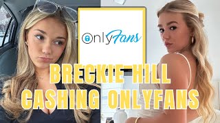 🔥 BRECKIE HILL UNVEILS ONLY FANS DEBUT MILLIONAIRE 💰 [upl. by Enitsej]